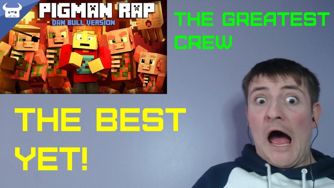 Nerd Reacts to MINECRAFT NETHER ZOMBIE PIGMAN RAP | Dan Bull | The best yet?!