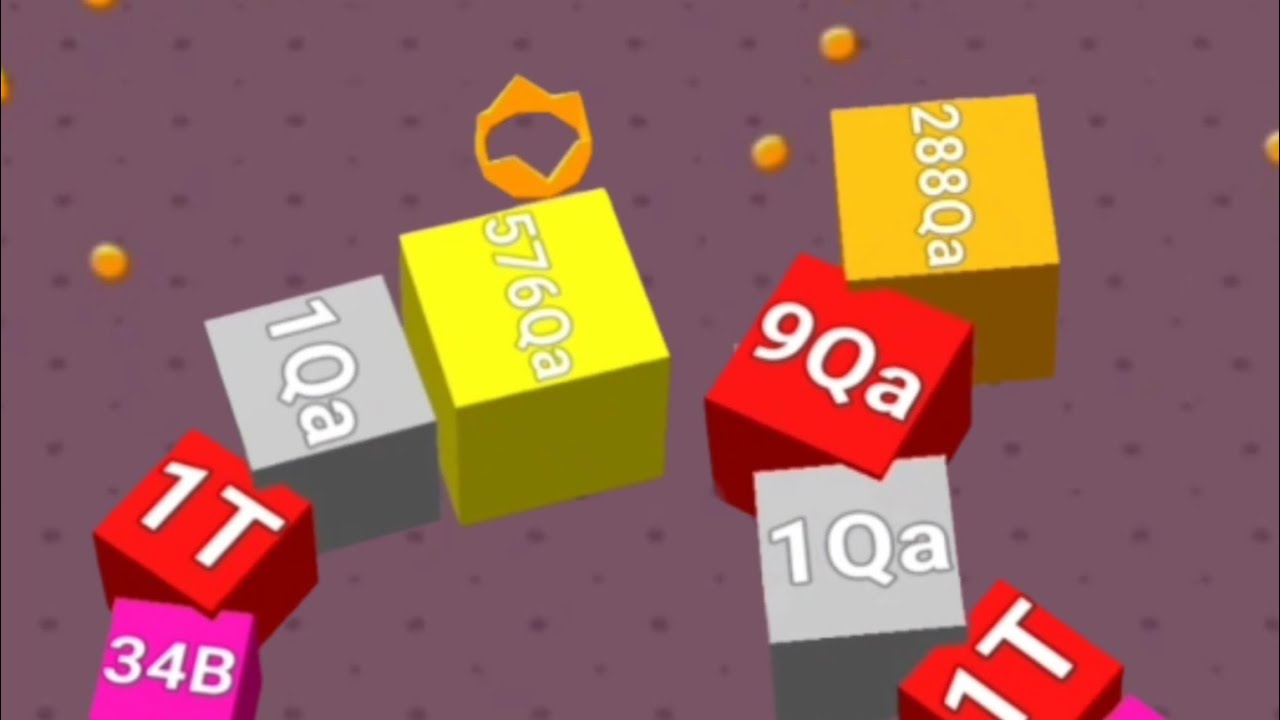 Cube Arena 2048 - I got 576Qa (enlarge the cube)