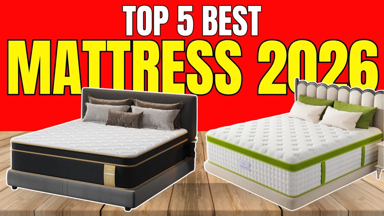 Top 5 Best Mattress 2026 | Hybrid, Memory Foam & Pocket Spring Mattresses