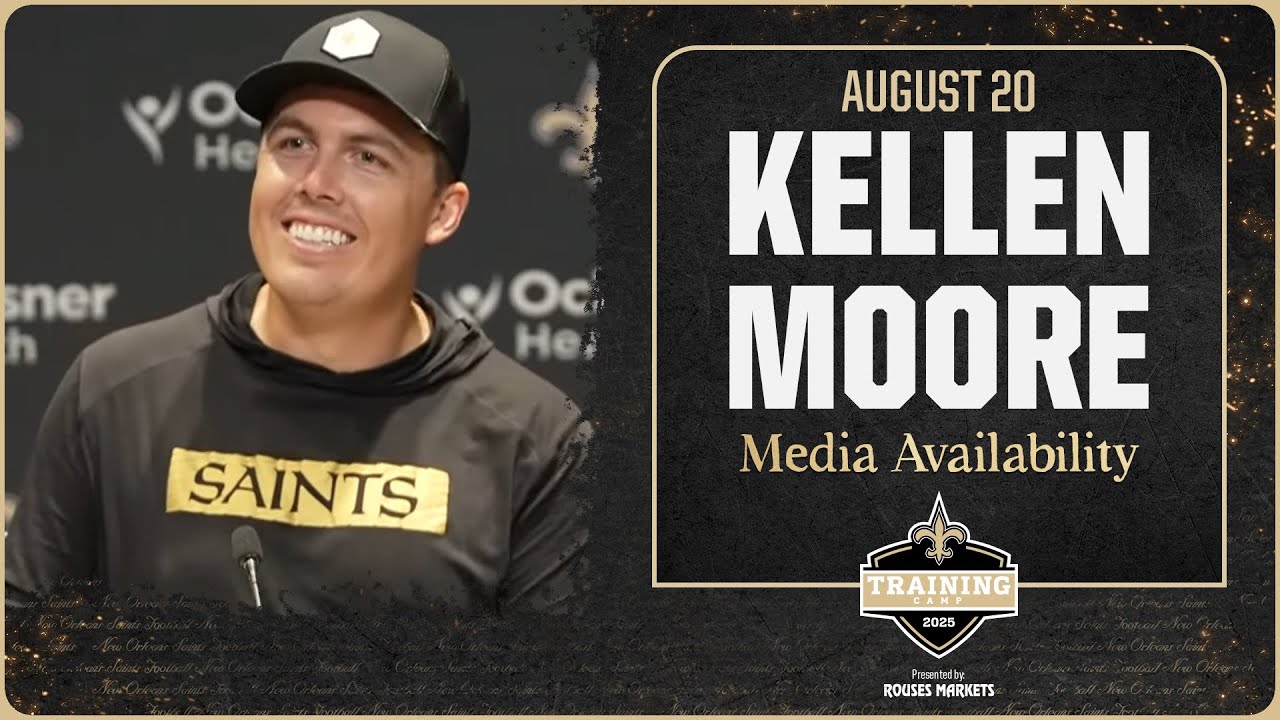 Kellen Moore recaps Day 18 | Saints Training Camp 2025