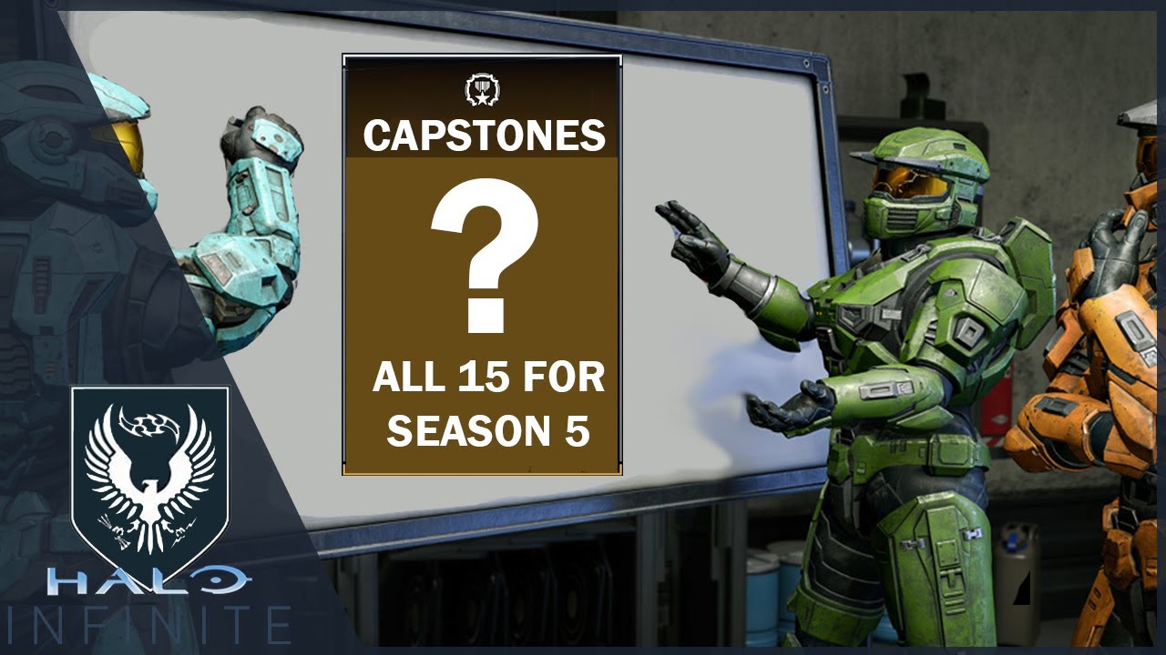 All CAPSTONE Items for S5 - Halo Infinite