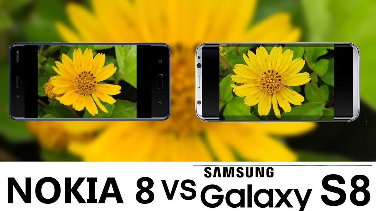 Nokia 8 VS Samsung Galaxy S8 Camera Test