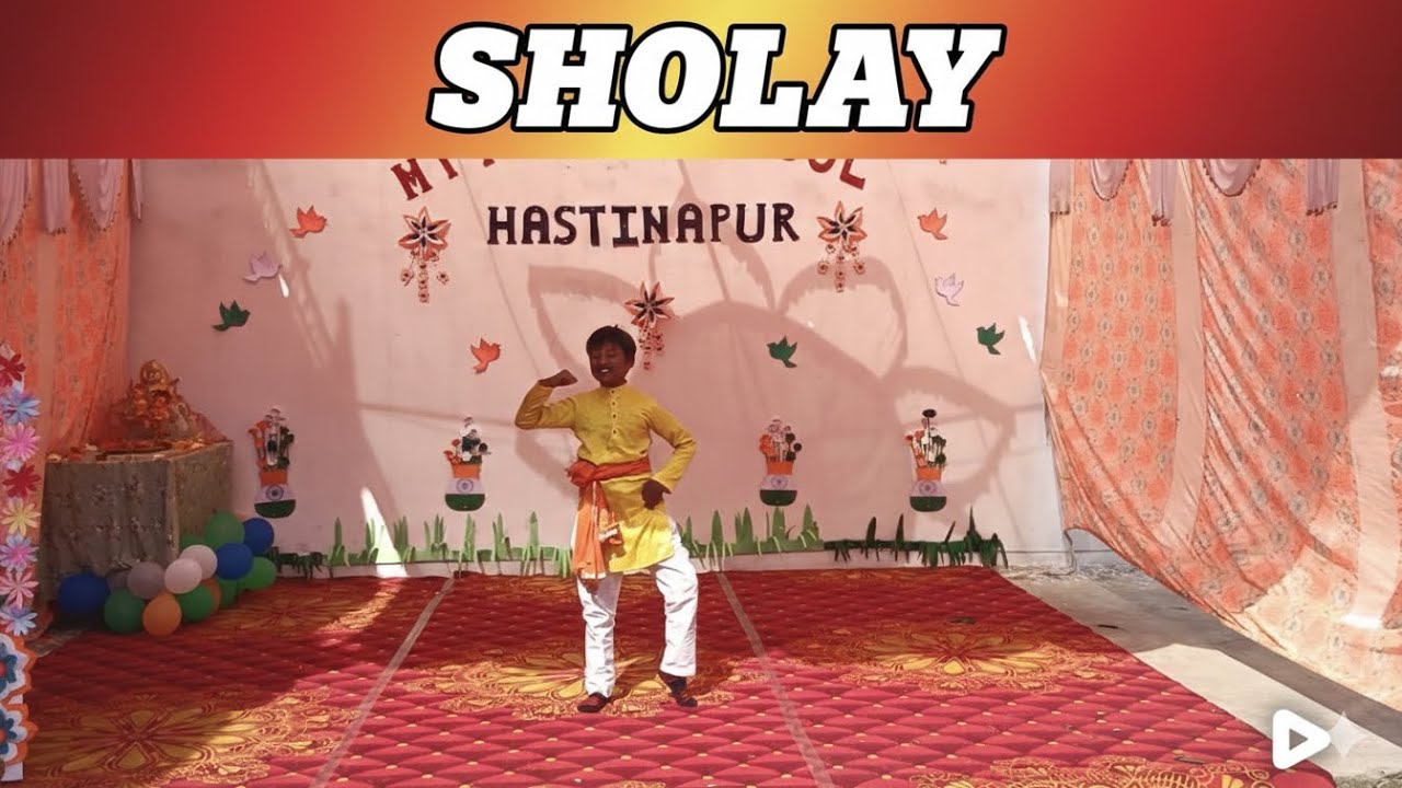 Sholay: The Stage Dance Performance - A Bollywood Masterpiece Reimagined
