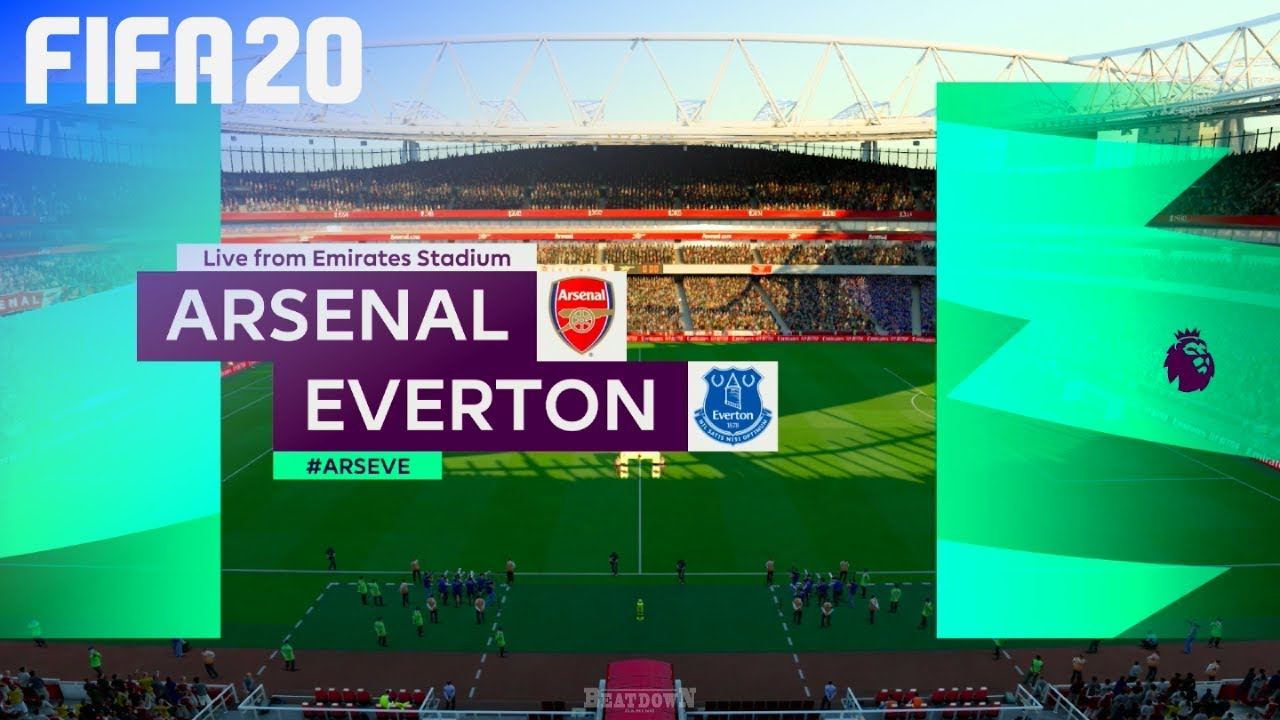 FIFA 20 - Arsenal vs. Everton @ Emirates Stadium