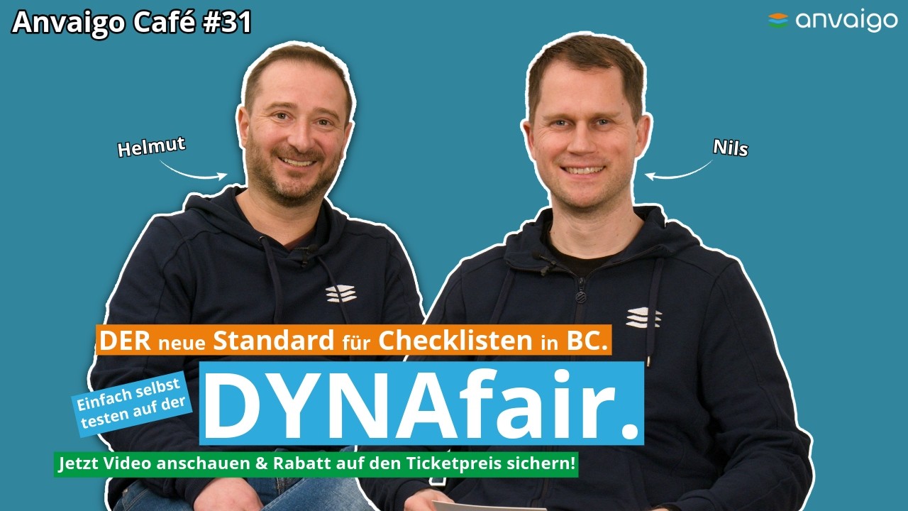 #31 Anvaigo Café: DYNAfair 2026: Ticket-Rabatt sichern & AI-Funktionen vor Ort selbst testen!