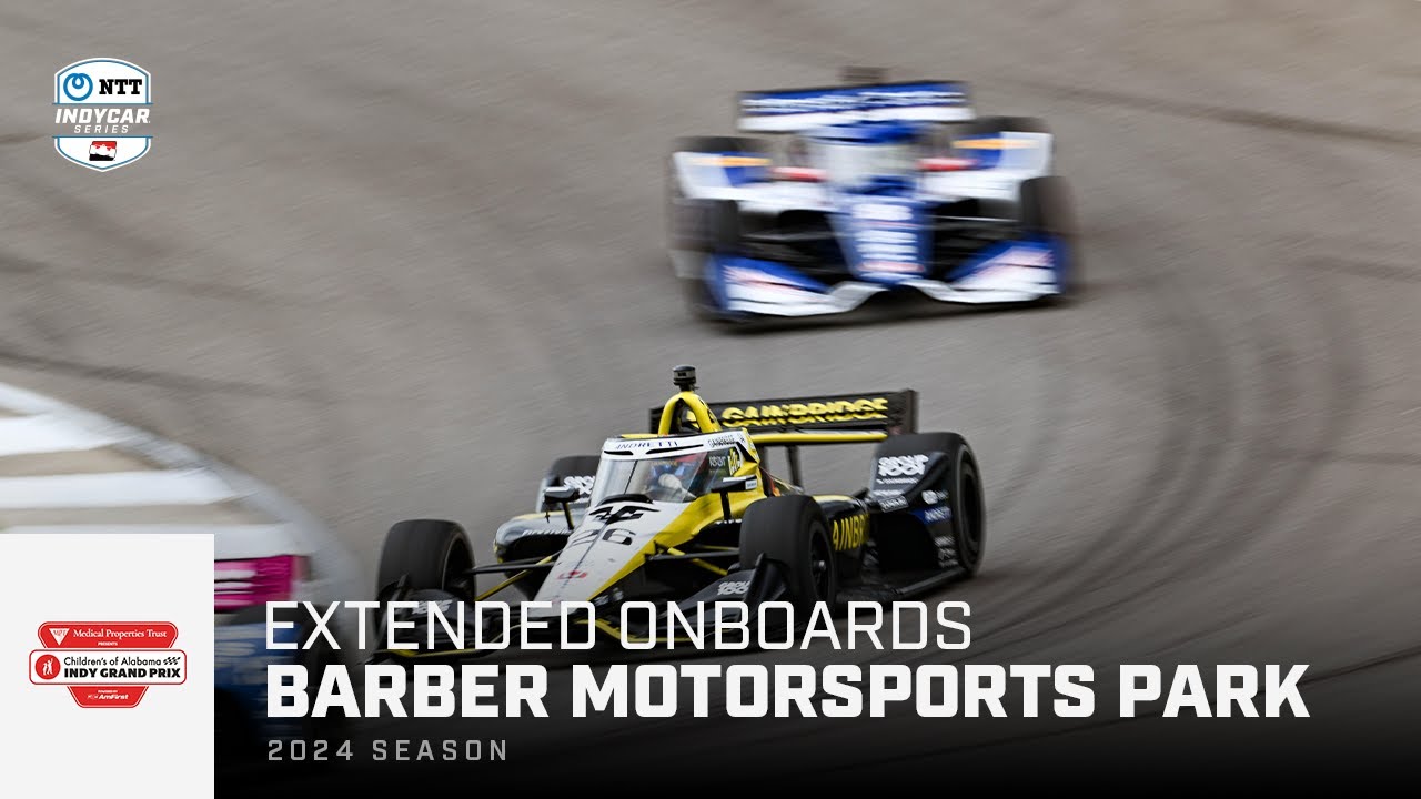 Extended Onboards // 2024 Children's of Alabama Indy Grand Prix at Barber | INDYCAR SERIES