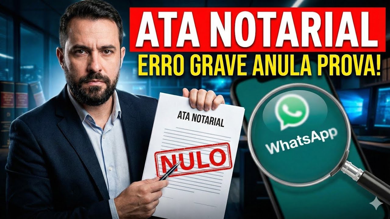 Ata Notarial: Você está jogando R$ 500 no lixo? Dica pra Anular Ata Notarial ✅📜