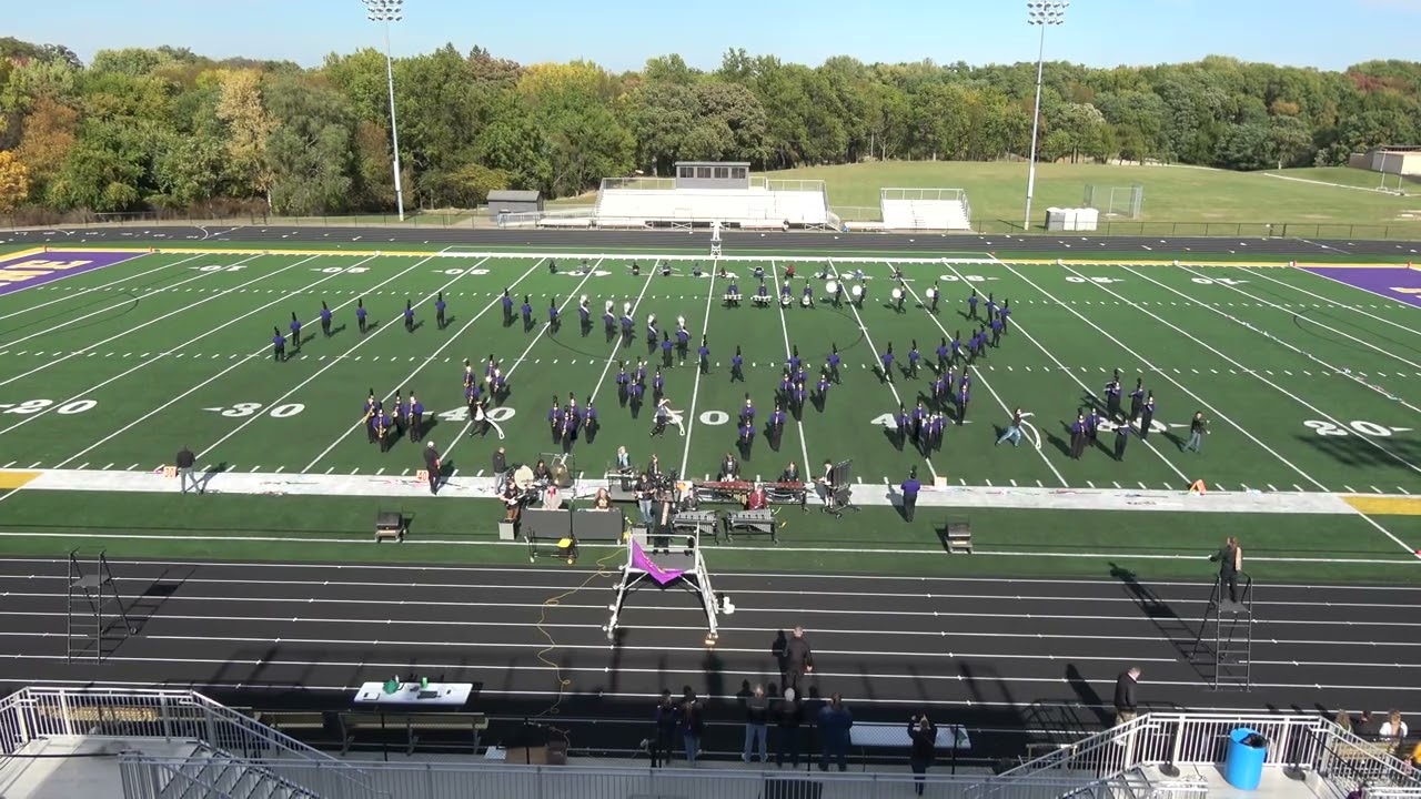 Muscatine - The Muskie Marching Band at Marching Band Festival 10/15/2022