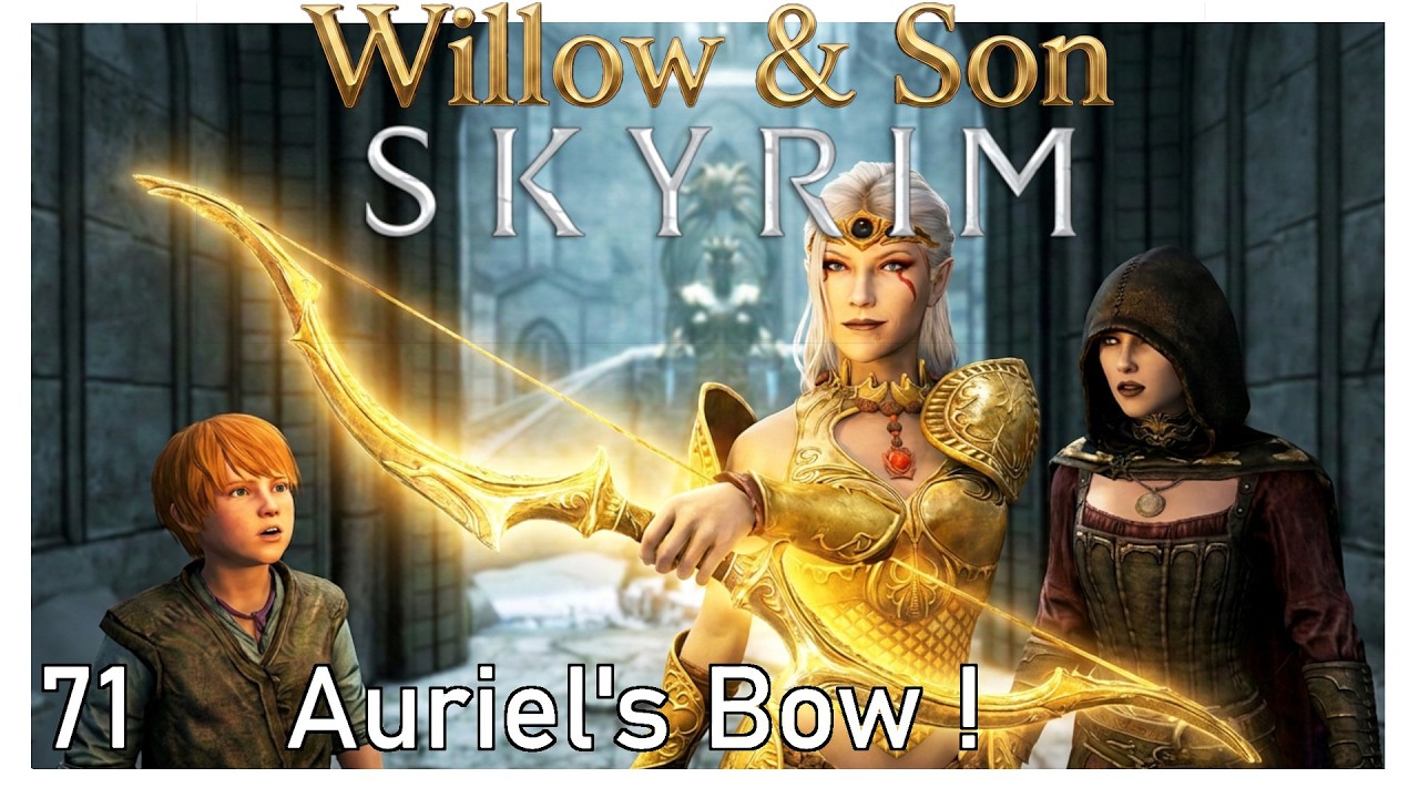 Skyrim Willow & Son 071 (Dawnguard Quest) | Auriel's Bow (Immersive, Casual, Blind, Survival)