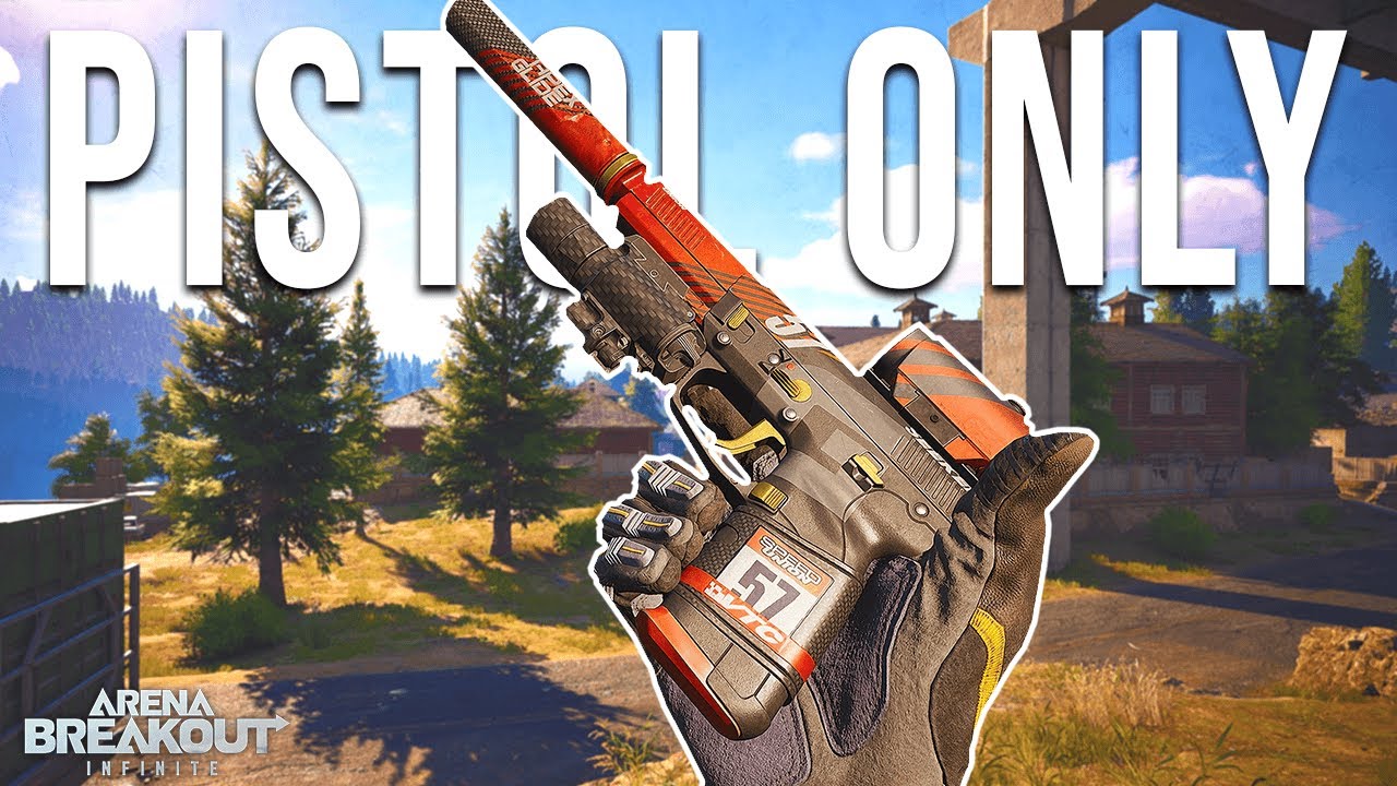 Solo PISTOL ONLY Raids! | Arena Breakout Infinite