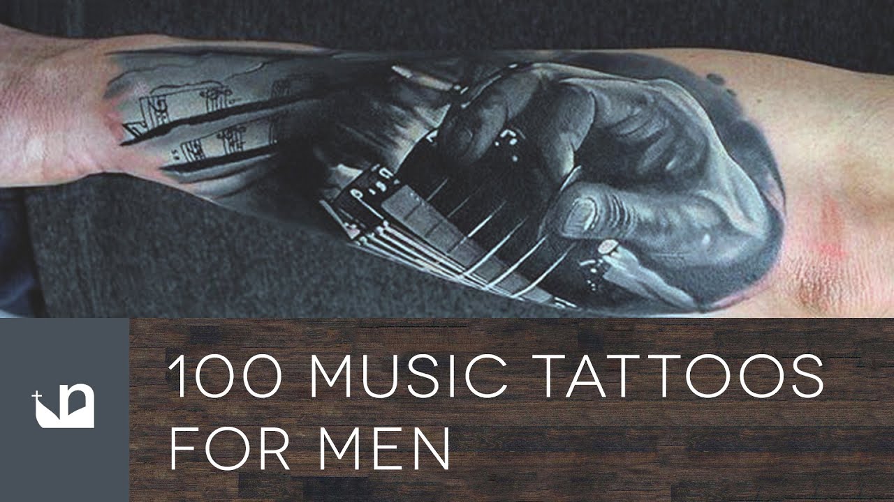100 Music Tattoos For Men