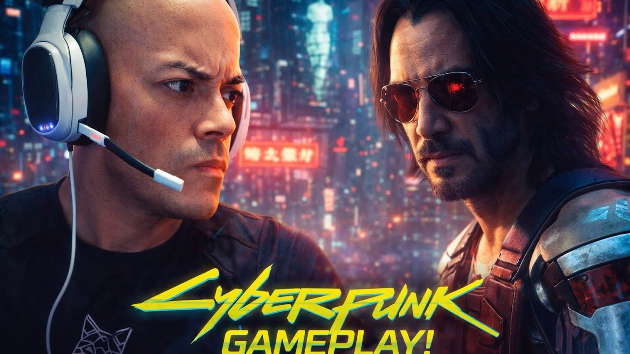 ESSE JONNHY É DOIDO... CYBERPUNK 2077 GAMEPLAY