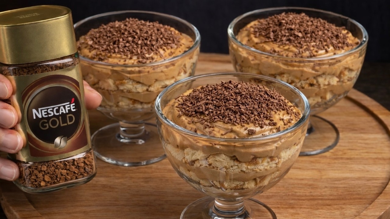 Nur 5 Minuten! Dieser Kaffee-Dessert macht alle süchtig.