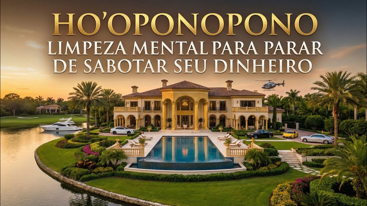 Parando de sabotar sua vida financeira Ho'oponopono MUITO PODEROSO de 12 minutos 💰💰📿
