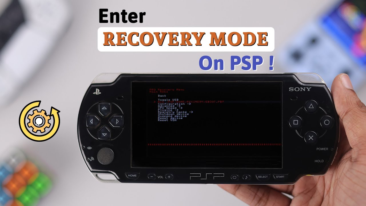 Режим восстановления PSP &mdash; как войти!