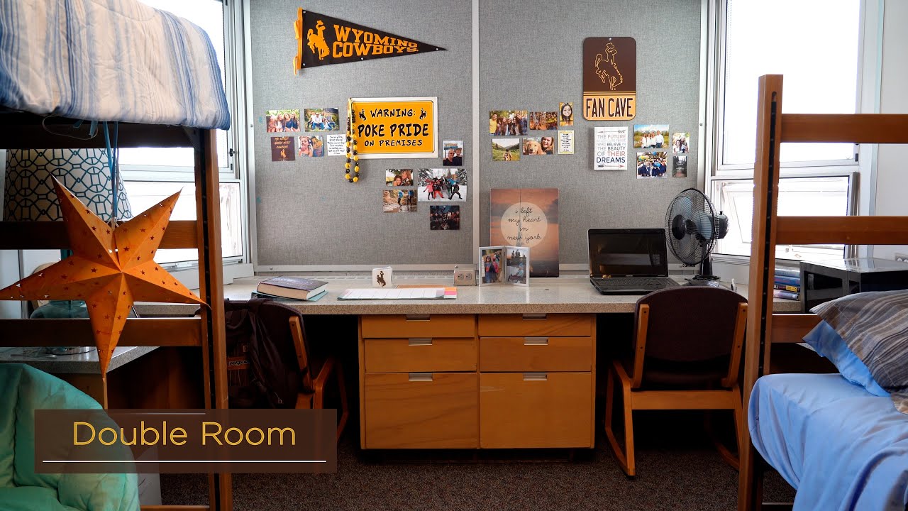 Residence Hall Dorm Tours: Double Room