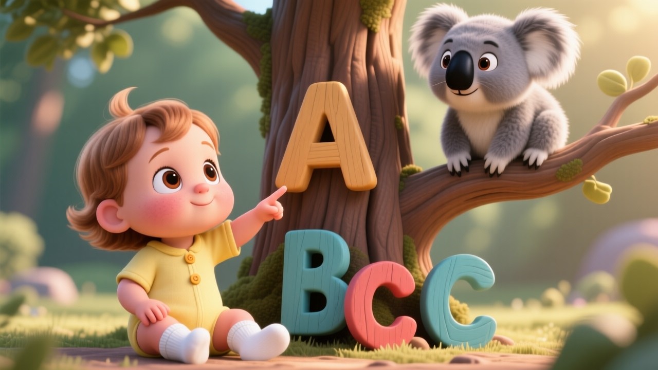 Learning ABC Fun Koala 🐨✨ Learn ABC for Kids | Alphabet Song A to Z for Children