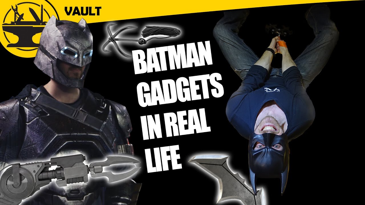 REAL Batman Gadgets! (Hacksmith Vault #2)