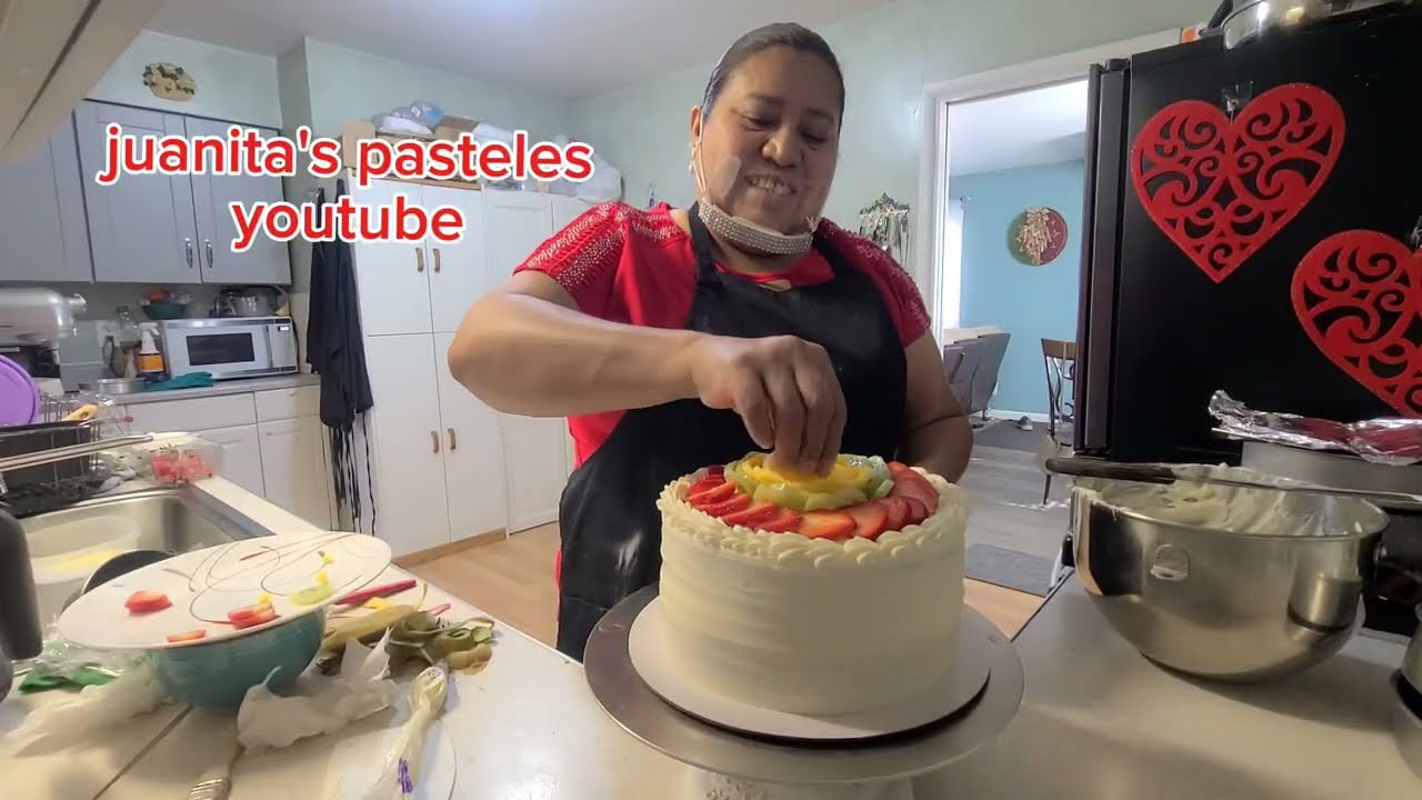 Decorando Pastel de springfling Contado anécdota de  mi niñes