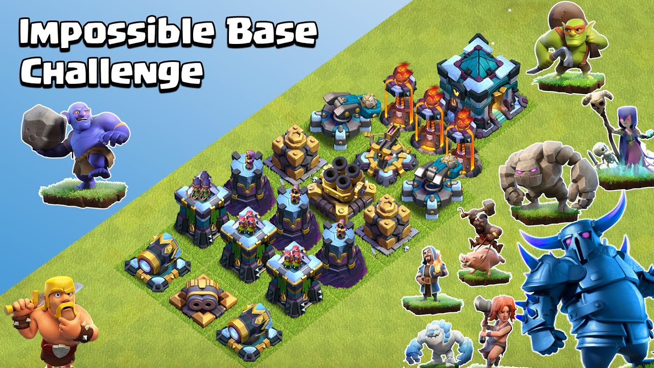 Ultimate Defense Formation Challenge | All Troops | Finding The Best Ground Troop | Clash of Clans