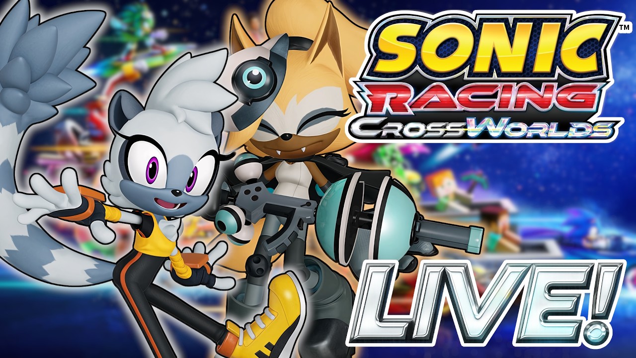 LIVE Grinding Tangle & Whisper's Festival! (Sonic Racing CrossWorlds)