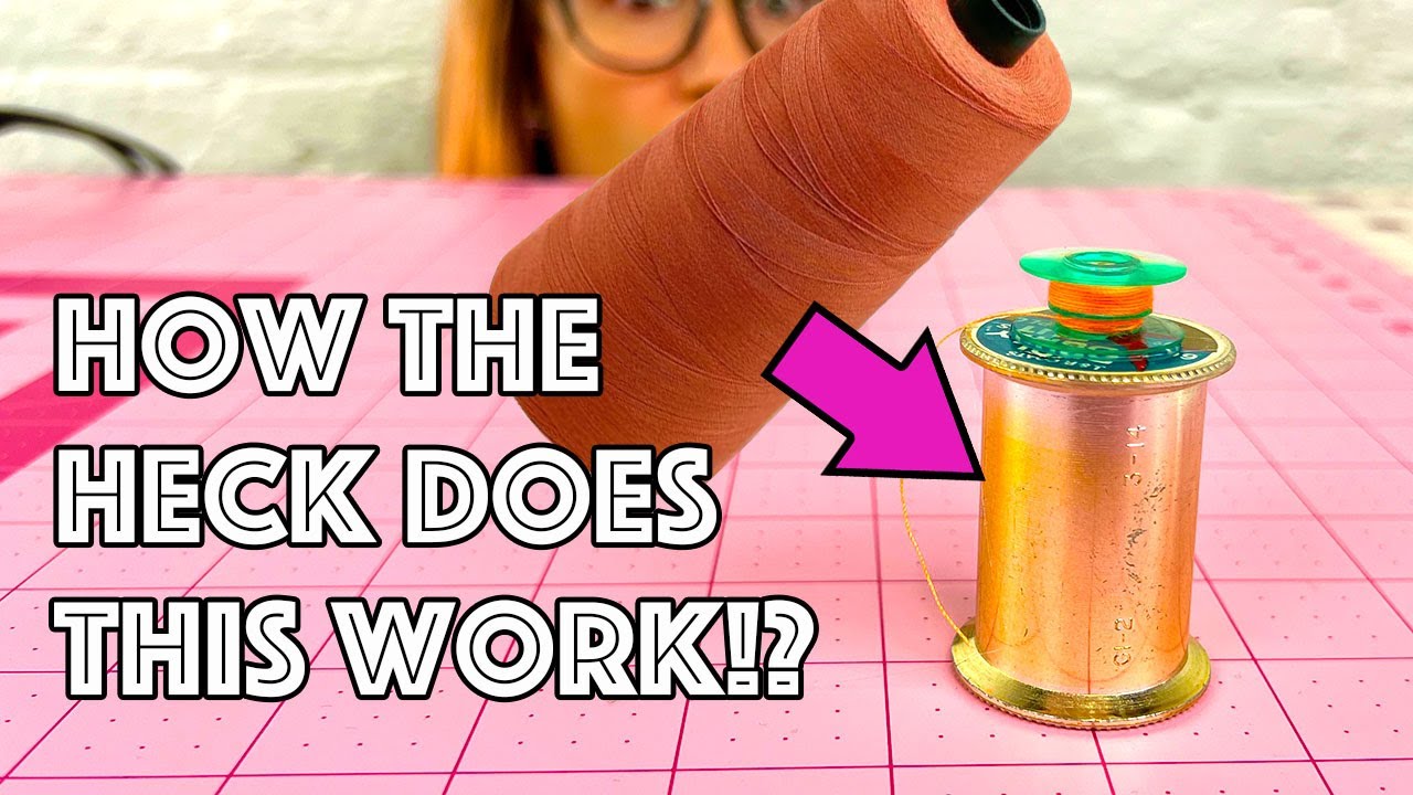 Save Money! How To Transfer Thread From Cones To Spools!