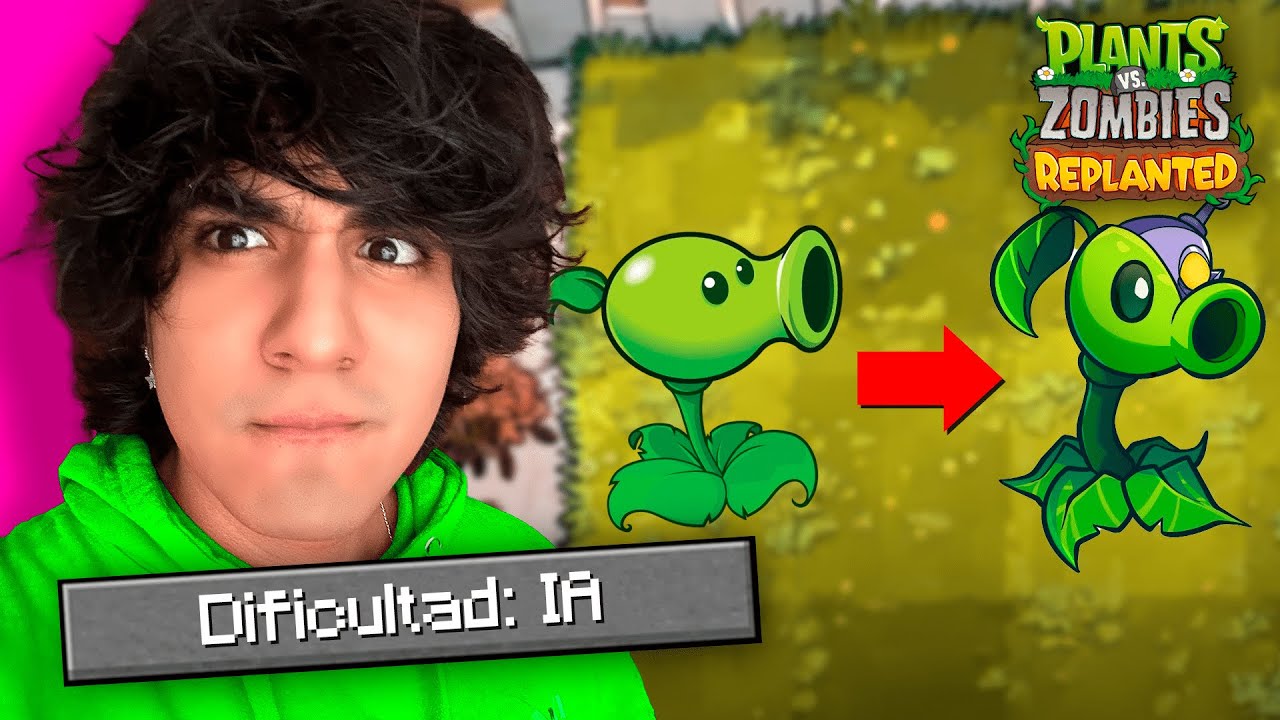 PROBÉ EL NUEVO PVZ REPLANTED con IA 🤖🌱