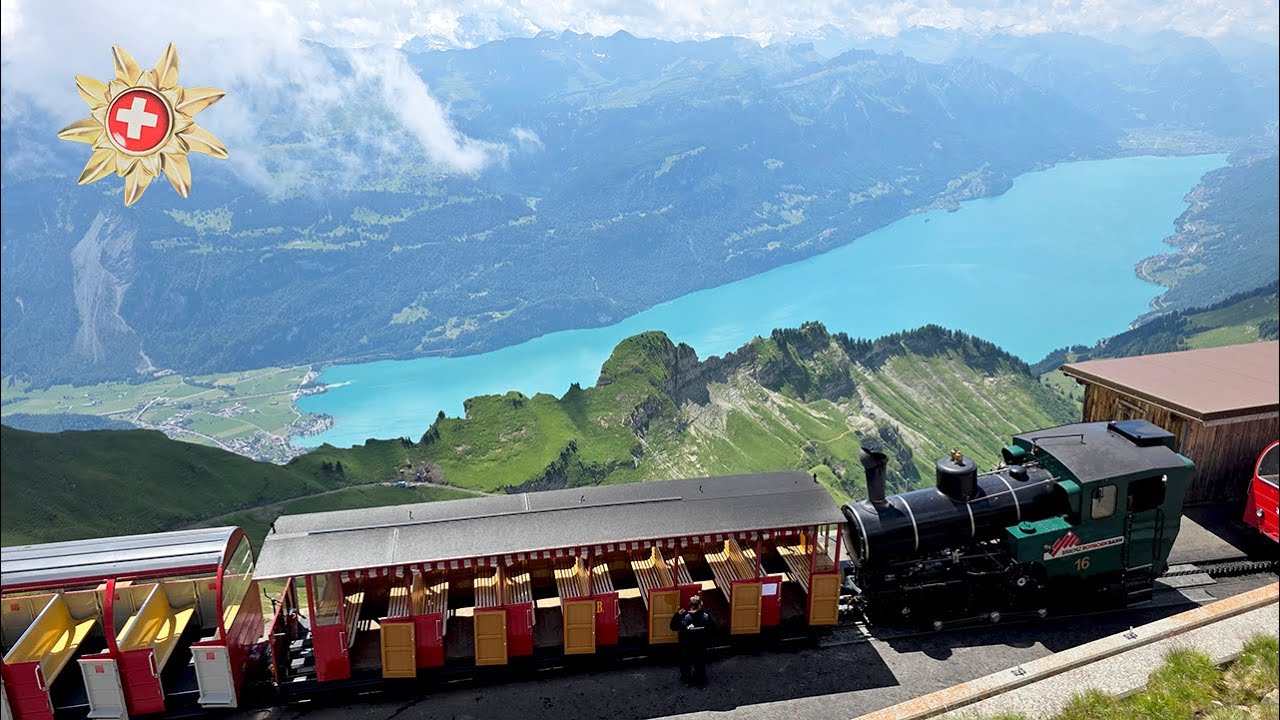 El tren de Vapor mas espectacular de Suiza: ROTHORN BAHN