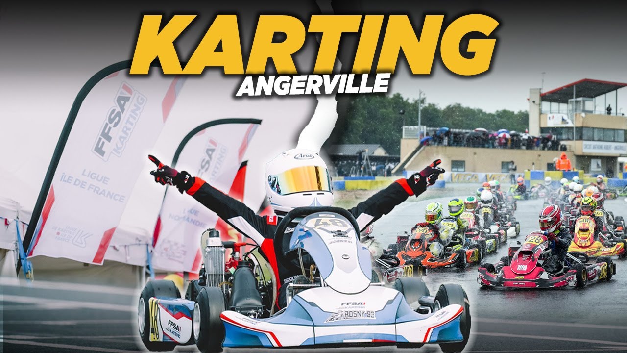 Coupe de France Karting à Angerville - REPORTAGE