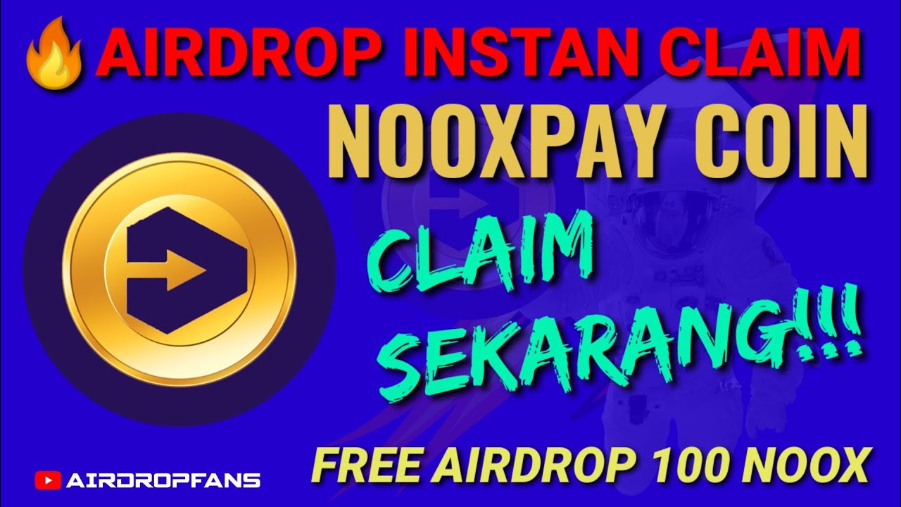 NOOX COIN FREE INSTAN AIRDROP TERBARU LEGIT WAJIB CLAIM