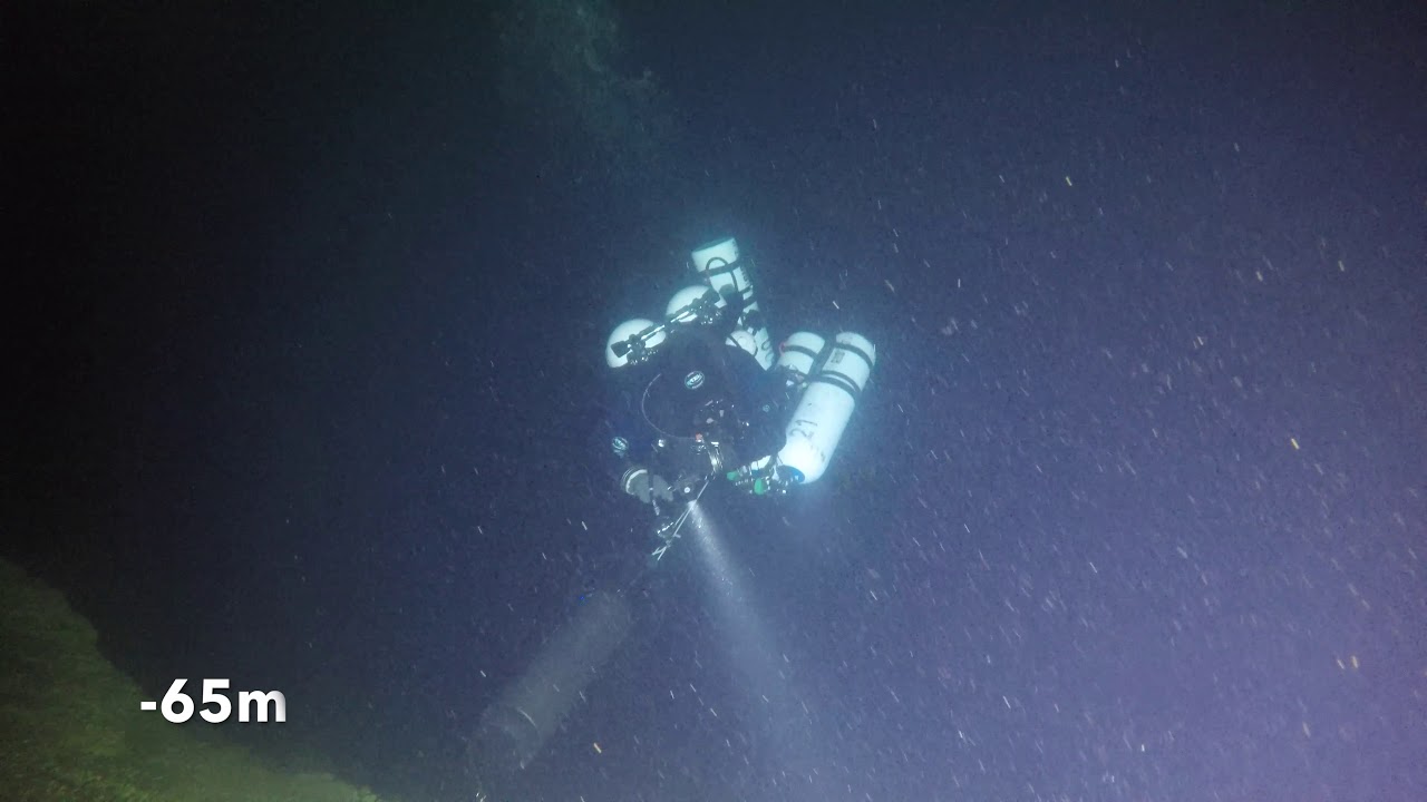 FIAT 18BL wreck, Lake Garda, deep diving