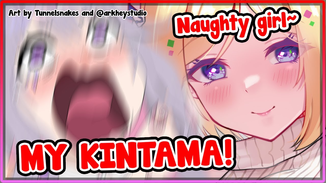 [ENG SUB/Hololive] Biboo got too excited and literally dropped her Kintama in front of senpais