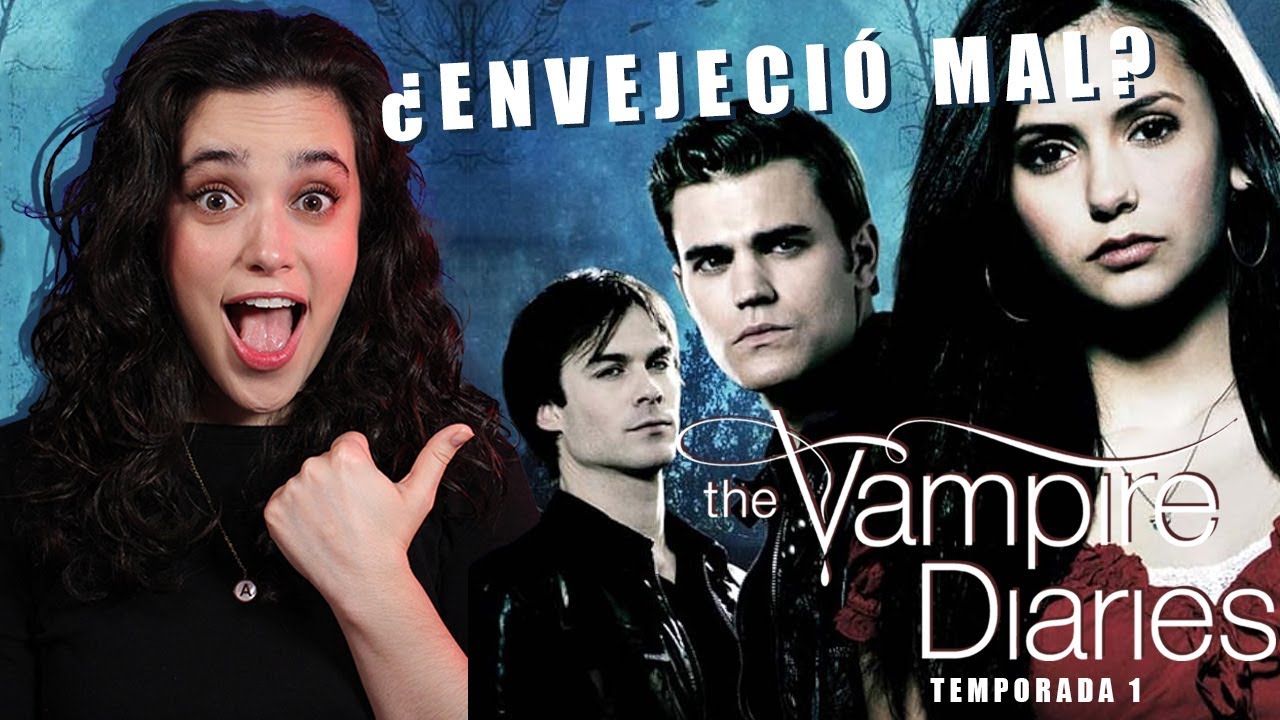 VAMPIRE DIARIES LA MEJOR SERIE DE VAMPIROS? (TEMP. 1) | Opinión Andrea Fiorenzano