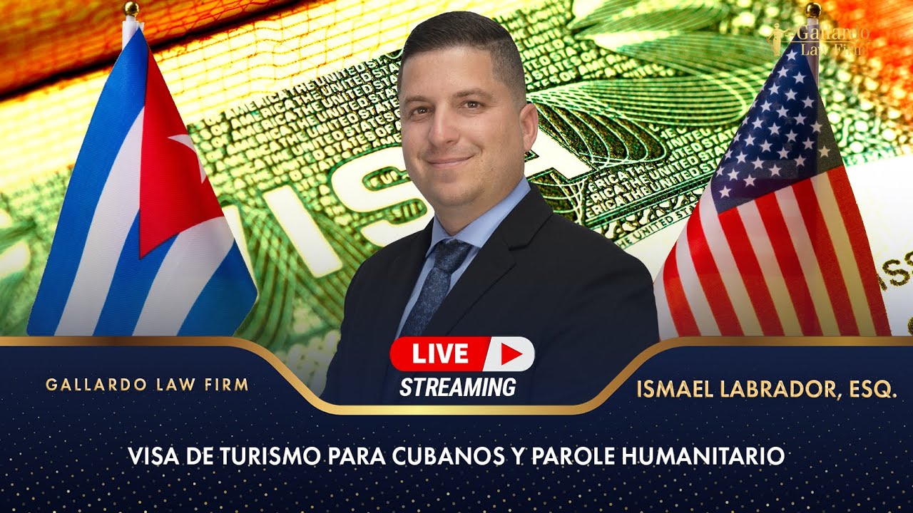 Visa de turismo para cubanos y parole humanitario