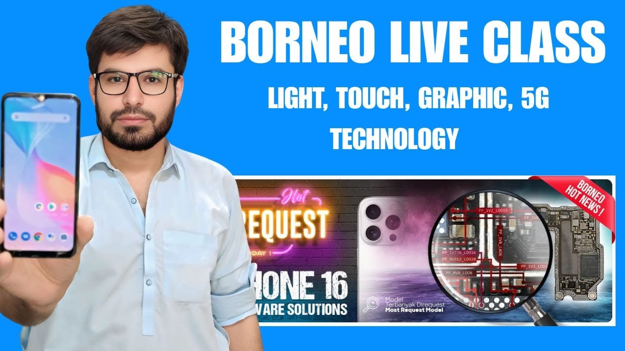 Borneo Schematic Diagram Class | Latest 5G Mobile Light, Display & Graphic Section | ZTA Institute