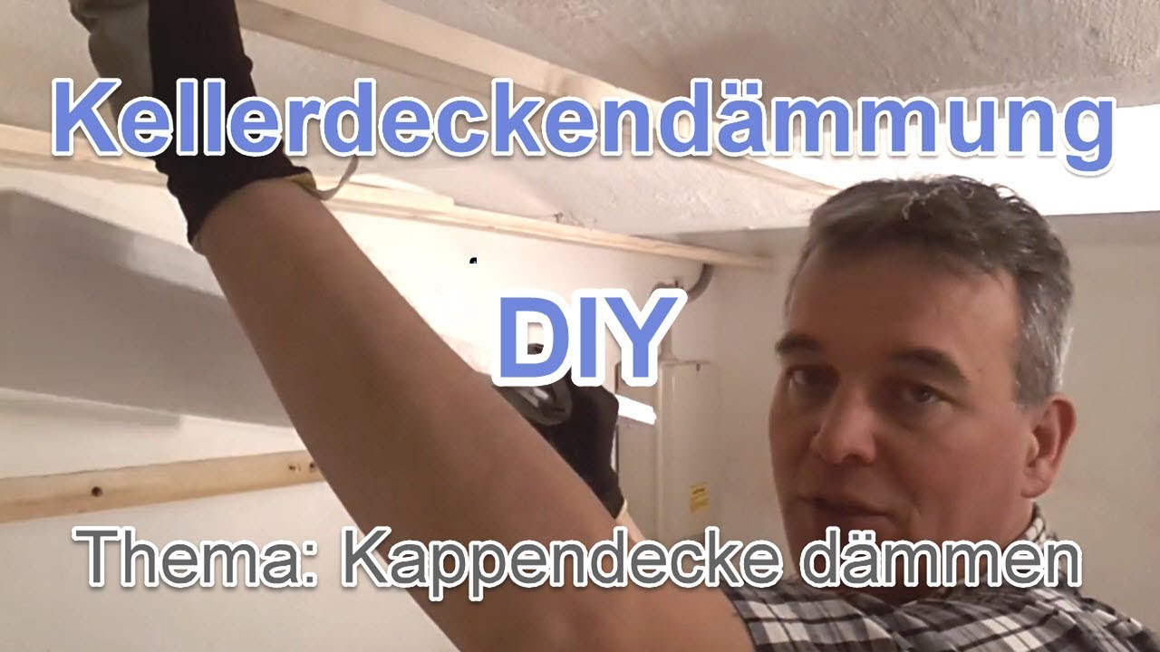 Nr. 031 Bonus-Video | Thema: Kappendecke dämmen | Kellerdeckendämmung-Schienengewölbe, -Gewölbedecke