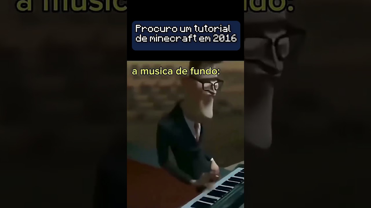 Essa m&uacute;sica em v&iacute;deo  tutorial de minecraft em 2016😍 #short #minecraft
