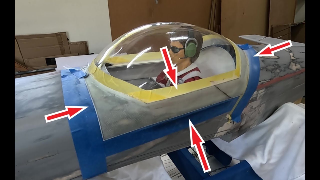 DR-107 One Design RC plane build, Update #29, Canopy Frame
