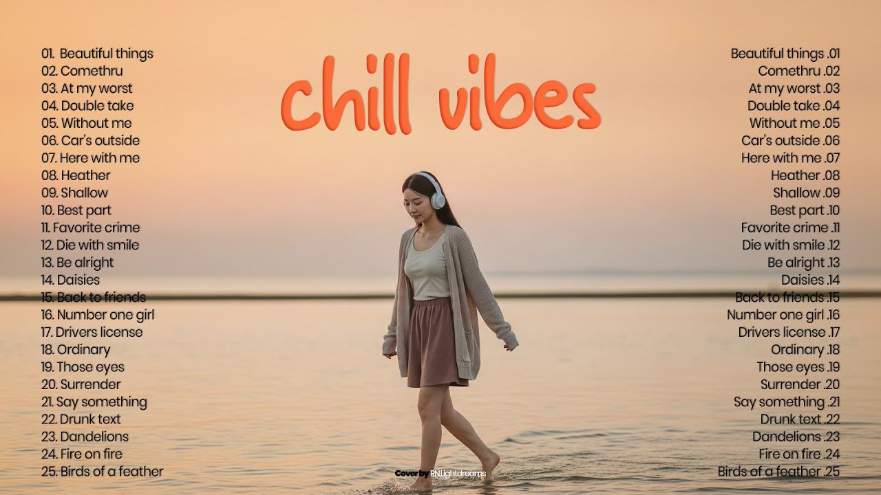 Top 25 Hits English Songs - Chill Vibes Music || Best Acoustic English Songs ~ Shallow, Drunk text