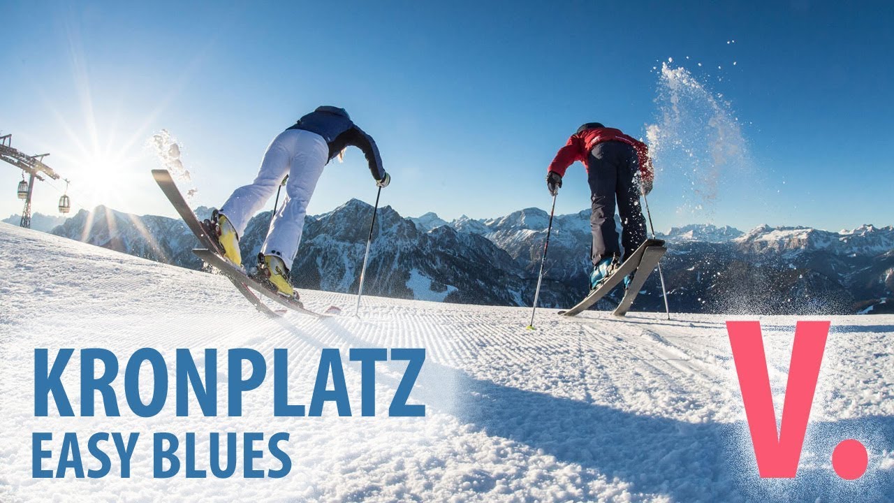 Kronplatz Skiing Dolomiti Easy Blues | Part 5 | Trails 5, 17, 19