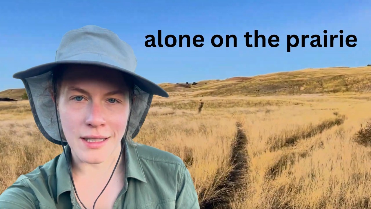 Solo off-trail backpacking in the Badlands wilderness