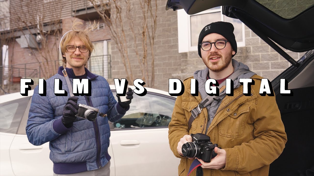 Film vs Digital // Nikon F3 & Fuji X-E3 | Photo Walk Comparison