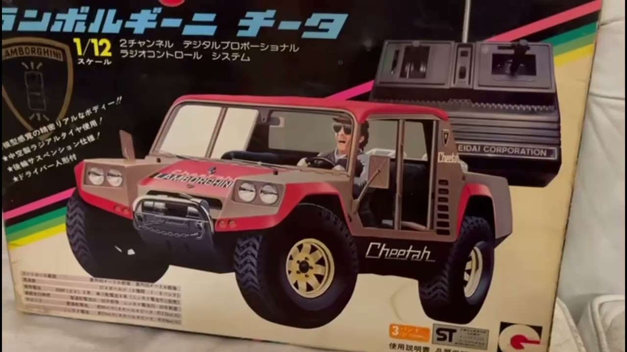 1/12 Ready to run Lamborghini Cheetah realistic RC toy made by Japan