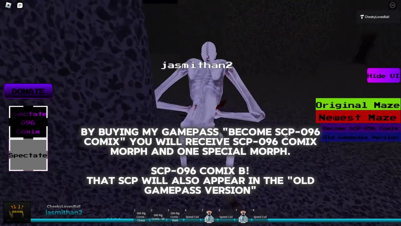 SCP-096 Comix Demonstration Is Back! Or Is it?... Showcasing The Epic Update.