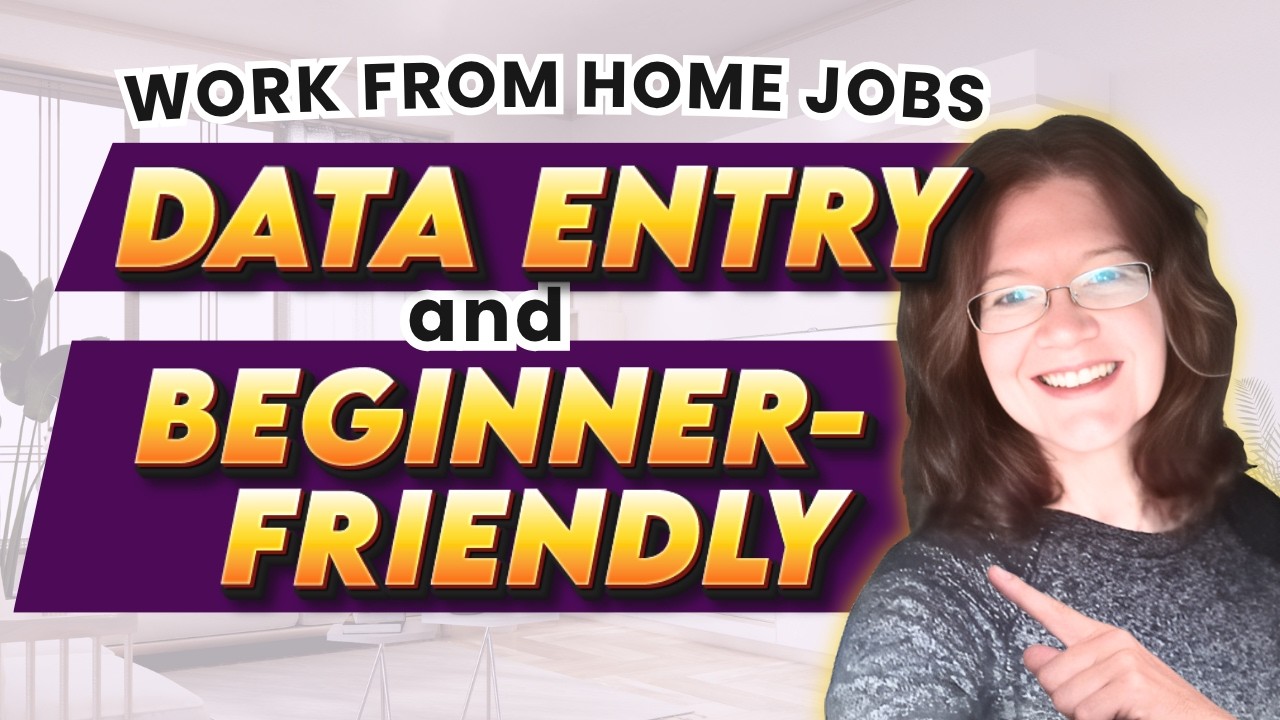 DATA ENTRY & BEGINNER-FRIENDLY Work From Home Jobs Currently Hiring