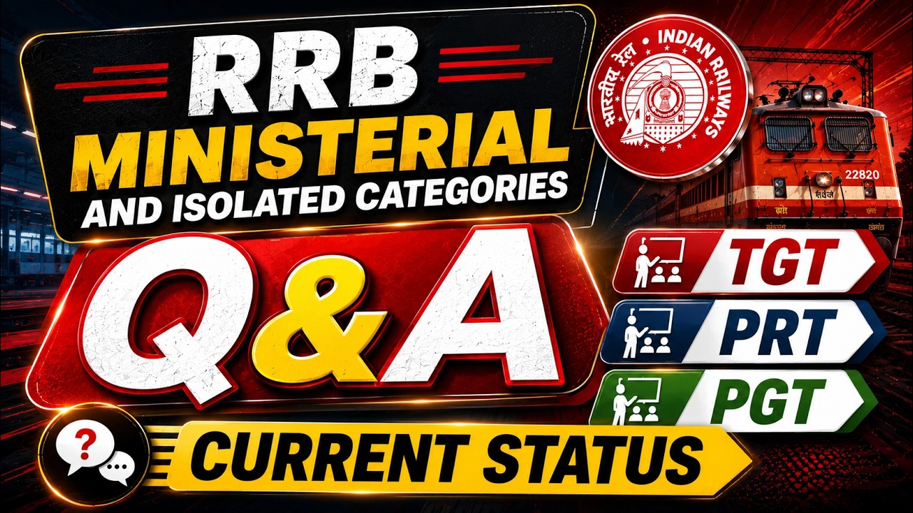 🔴RRB CEN 07/2024 |🔥Прямой эфир: вопросы и ответы | Текущий статус | Категория &laquo;Министерские и изо...