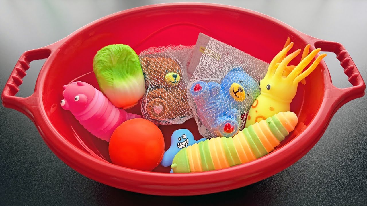 Making Fluffy Slime from Squishes - Calming and Relaxing