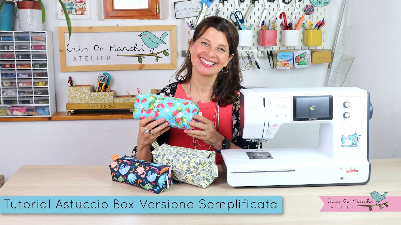 Astuccio Box versione semplificata - Tutorial Agosto Cris De Marchi