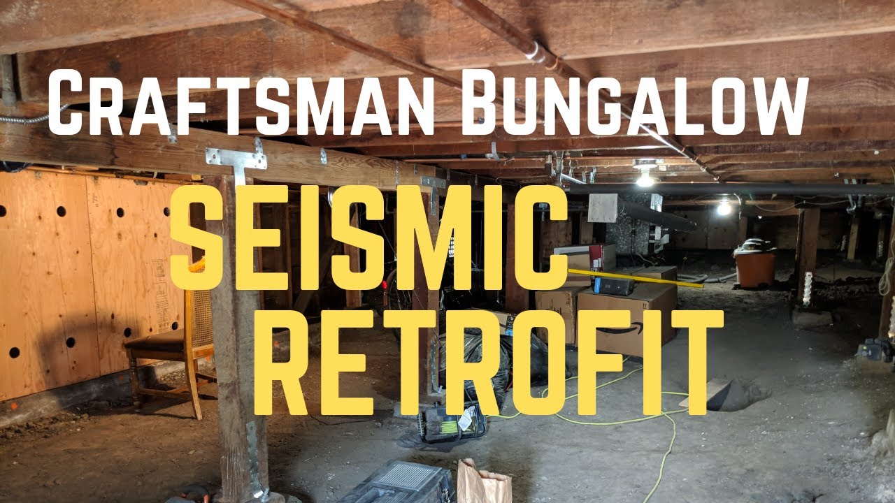 Seismic retrofit of Craftsman Bungalow start to finish in Oakland California!