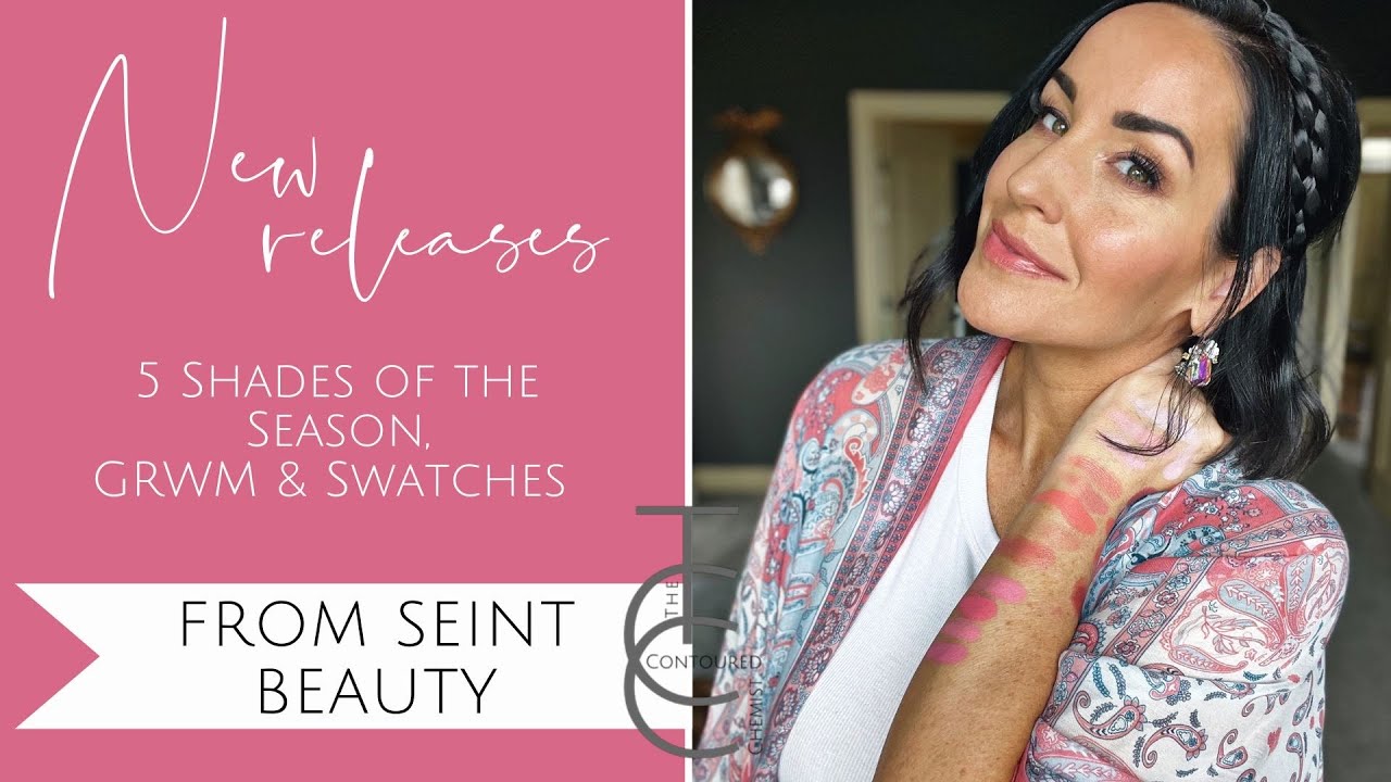 New Shades of the Season Spring Get Ready with Me and Swatches using Seint IIID Foundation